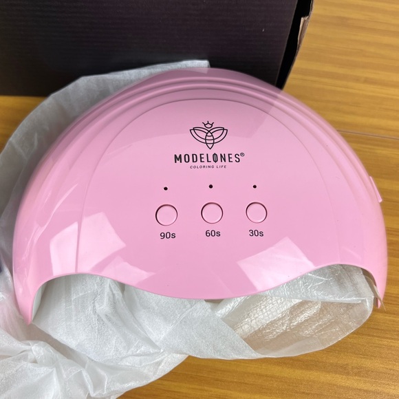 Gel Nail Polish Gift Set with Cuticle Oil, Base, Matte, and Shiny Top Coat - Picture 3 of 10